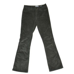 Kensie The Tessa Corduroy High Rise Bootcut Jeans Hunter Green Size 4/27